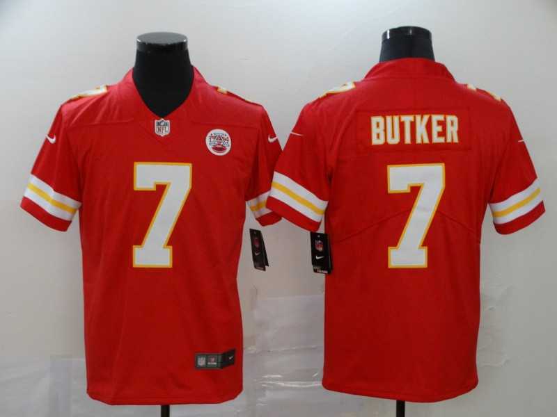 Nike Chiefs 7 Harrison Butker Red Vapor Untouchable Limited Jersey,We sell and wholesale Nike Chiefs 7 Harrison Butker Red Vapor Untouchable Limited Jersey on line form chian!